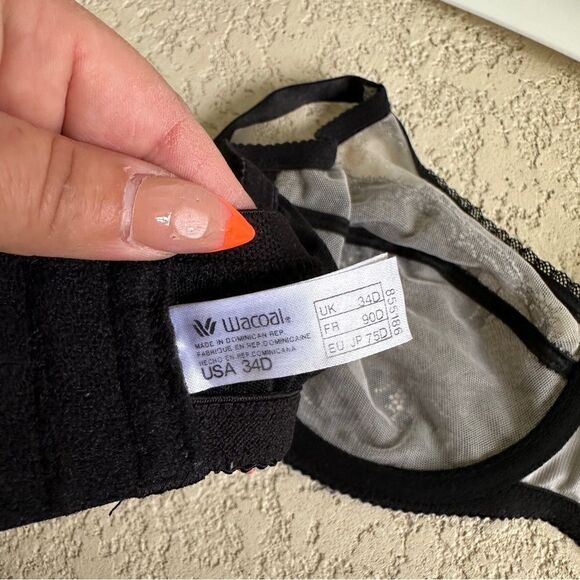 Wacoal retro chic women’s full figure underwire bra Sz 34D - Picture 4 of 7